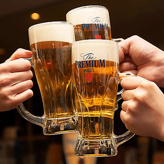 飲み放題メニューも充実！種類豊富なドリンク！