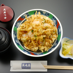 自慢のかき揚を天丼・定食で