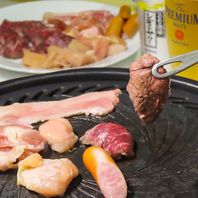 開放的空間で♪楽しむBBQコース