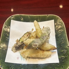 アスパラ天