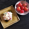 料理メニュー写真&nbsp;旬の果物と自家製豆腐の白和え