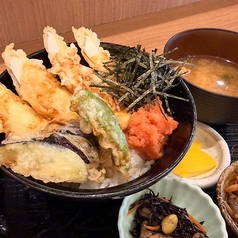 磯辺明太イカ天丼