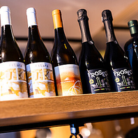 種類豊富にナチュールワインをご用意しております！