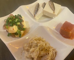 珍味4種盛り合わせ