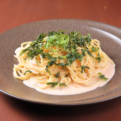 明太子クリームパスタ