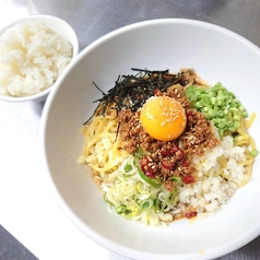 【おすすめ新メニュー】台湾まぜそば(多めの追飯付き♪)