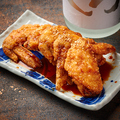 料理メニュー写真&nbsp;手羽唐揚げ（秘伝タレor塩胡椒）