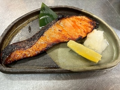 サーモン味噌漬け焼き