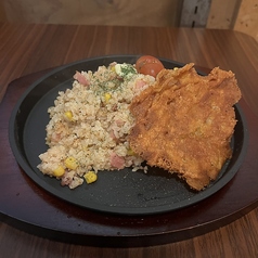 ガーリックステーキライス