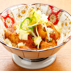 地鶏丹波黒鶏せせりポン酢