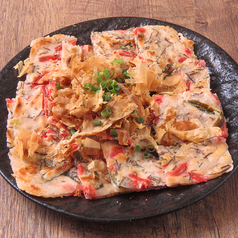 【沖縄料理も☆】ヒラヤーチー〜ふわもち食感の沖縄風お好み焼き、ヒラヤーチーがおすすめ！〜の写真