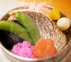 村松公園桜風姫鯛釜めし※単品(お吸い物・漬物付)