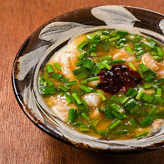 XO醤と貝柱の蒸しフーチャンプル