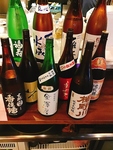 日本各地のお酒をご用意しております。