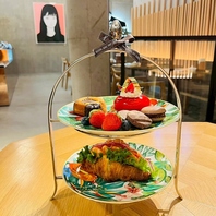 選べる楽しさと高級感を備えたアフタヌーンティー