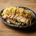 料理メニュー写真&nbsp;塩生姜ダレのしっとり鶏しゃぶ