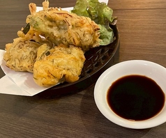 もずくの天ぷら