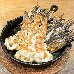 海鮮バターエビ