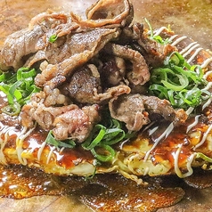 黒毛和牛のお好み焼き