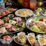 各種宴会コースは生ビール込の飲み放題付！！