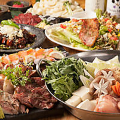 甲州肉炉端 炭とやまなし 茅場町本店のコース写真