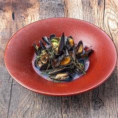 ムール貝のビール蒸し