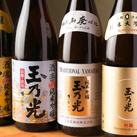 種類豊富なお酒◎特に日本酒はこだわりあります。