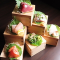 料理メニュー写真&nbsp;佐渡産鮮魚の升盛り　(2人前から)