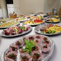 ケータリング例：ビリオンローズ