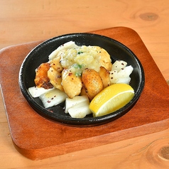 鶏皮ねぎ塩焼き