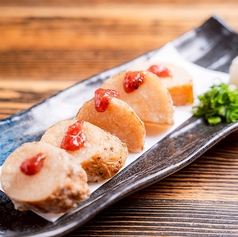 出汁炊き　山芋の竜田揚