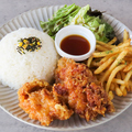 料理メニュー写真&nbsp;唐揚げプレート