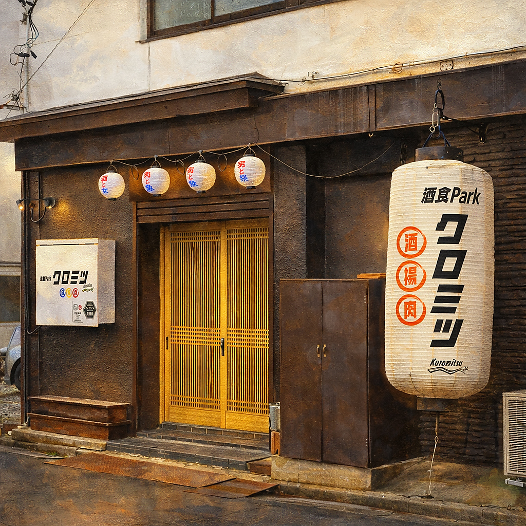 いわき駅近くの創作居酒屋クロミツ。刺身や肉料理などお酒に合う料理が楽しめる居酒屋です。