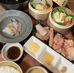 むなかた鶏定食