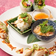 タイ&ベトナム前菜盛り合わせ