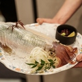 料理メニュー写真&nbsp;活きイカ姿造り