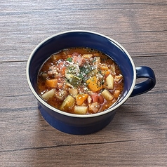 たっぷり野菜のミネストローネ