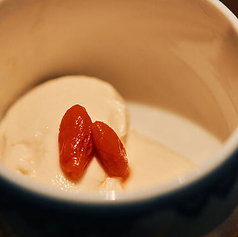 黒糖の杏仁豆富