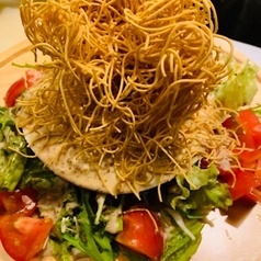 口どけなめらか豆腐のバリバリサラダ