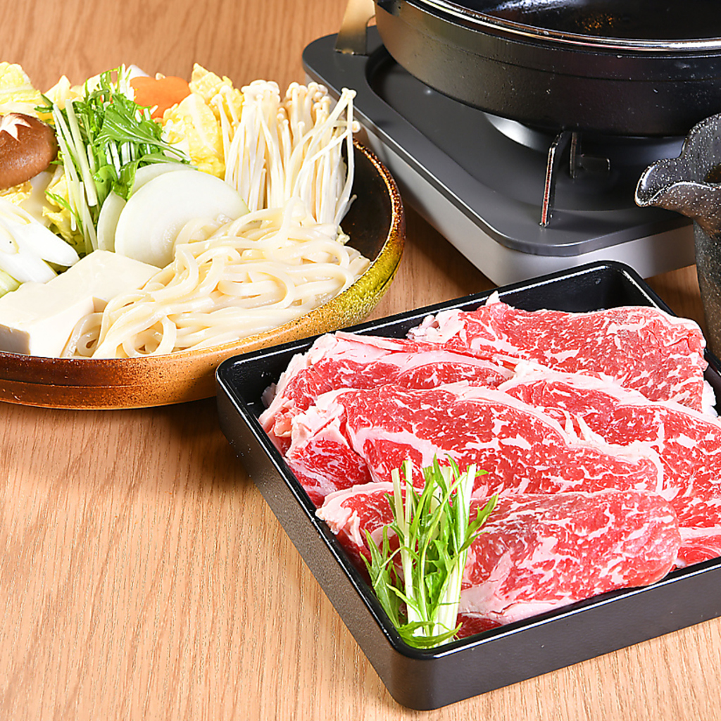 つり吉名物鍋！『和牛すき焼き』