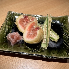 いちじくの天ぷら