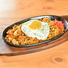 朝日のそばめし