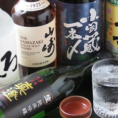 地元の銘酒がずらり