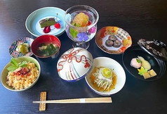 なにわ茶屋のコース写真
