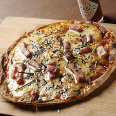 明太マヨコーンピザ