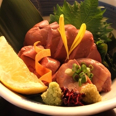 純系名古屋コーチン 肝と心臓の冷製蒸し