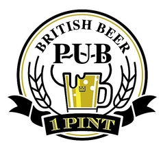 BRITISH BEER PUB 1PINT ブリティッシュビアパブワンパイントのコース写真