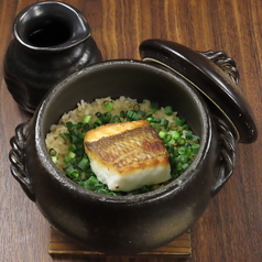 鯛の土鍋ご飯(一人前)