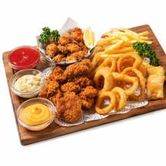 揚げ物バラエティプレート