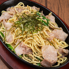 焼ラーメン鉄板